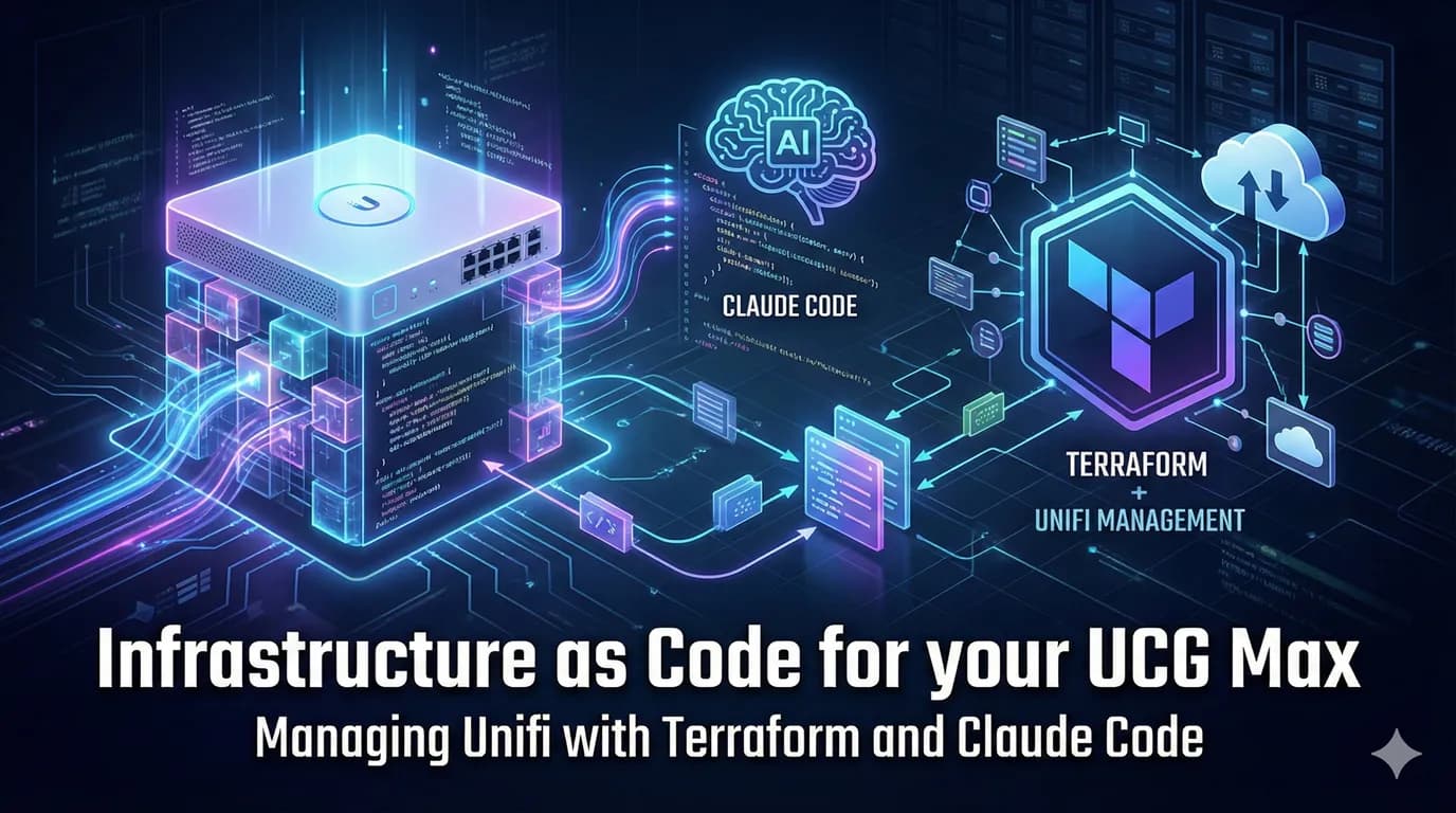 Infrastructure as Code for Your UCG-Max: Managing UniFi with Terraform and Claude Code