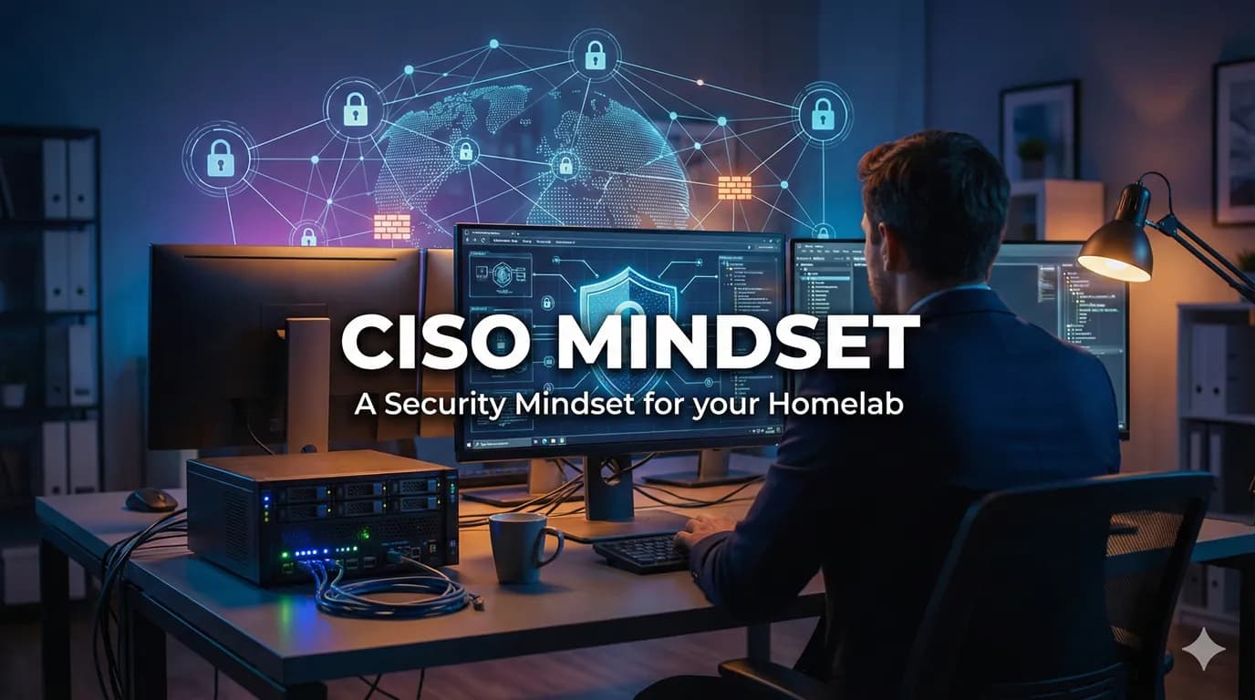 Think Like a CISO: A Security Mindset for Your Homelab